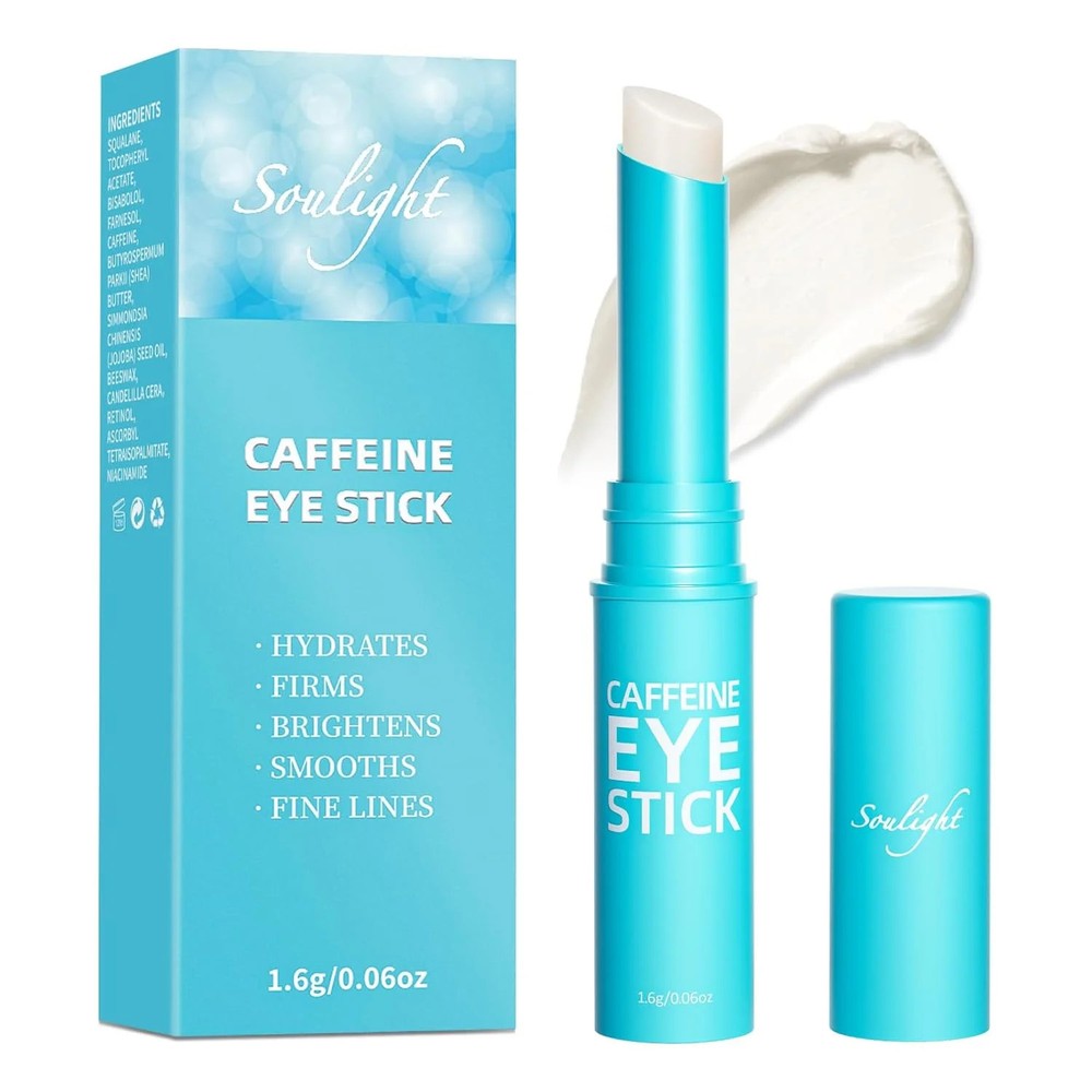 Soulight Caffeine Eye Stick, Anti-Aging Eye Balm, Advanced Revitalizing Eye Crea