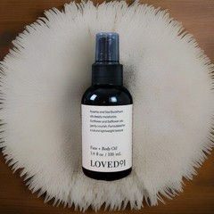 Loved01 Face & Body Oil – Plant Derived – Deep Hydration 3.4 Oz