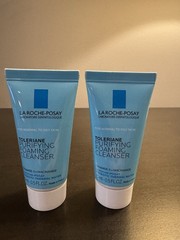 La Roche Posay Toleriane Purifying Foaming Face Cleanser 15 ml .5 fl oz X2