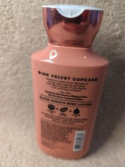 Bath & Body Works Pink Velvet Cupcake Body Lotion Shea 8 fl oz Full Size NEW