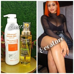 Advance Korean Skin Bright & Moisture Body Lotion & Body Oil