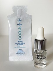 Coola Mineral Sunscreen Silk + Bioeffect EGF Serum 2.5 ml 0.08 fl oz Mini