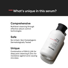 Minimalist Salicylic Acid + LHA 02% Face Cleanser + 10% Niacinamide Face Serum