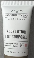 Lot Of 10 Woodbury & Co. Body Lotion Brown Sugar & Fig 0.75oz Hotel Travel Size