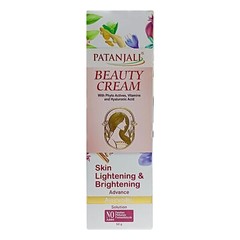 patanjali Beauty skin lightening brightening cream 50g / 1.69 fl oz (Pack of 4)