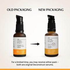 Deconstruct 10% Vitamin C & 0.5% Ferulic Acid, Face Serum For Glowing Skin -30ml