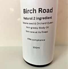 Birch Rd Skin protecting Sesame seed pure oil & Queen of the orchard Natural