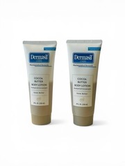Dermasil Labs Cocoa Butter Body Lotion 8 oz Set of 2