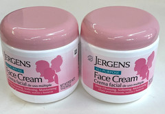 2 Pack Jergens All-Purpose Moisturizing Face Cream Moisturizer, Daily Use. NEW!