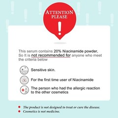Niacinamide 20% + Zinc PCA 4% Serum for Face, Pore Reducer, Uneven Skin Tone Tre