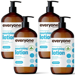 EO Everyone for Every Body Nourishing Lotion Unscented 32 fl. oz Each (Pack 4)