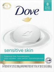 Dove Skin Cleaning Agent Pack Of 8 047 Ounce Hypoallergenic Unscented Formula
