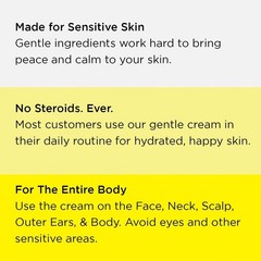 Seborrheic Dermatitis Face Cream for Sensitive Skin – Hydrates & Supports the…