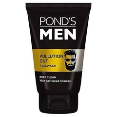 1 PCS POND&rsquo;S MEN POLLUTION OUT DEEP CLEAN FACE WASH (100 Gram Each Pack)