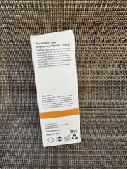 Clara’s New York Advanced Brightening Vitamin C Serum + Vitamin E Full Size 1oz
