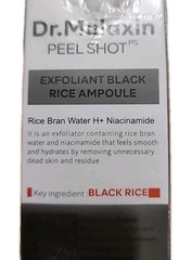 Dr. Melaxin Peel Shot Exfoliant Black Rice Ampoule 80 ml Exp 9/28 Radiance Boos