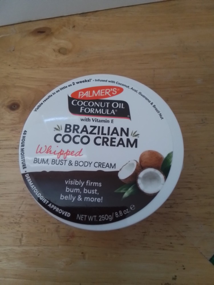 Palmers Whipped Brazilian Coco Cream for Bum Bust & Body – 8.8 oz