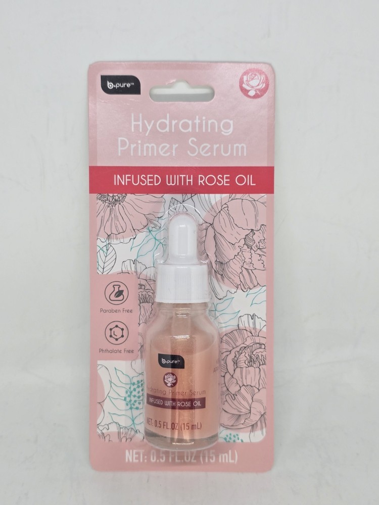 B.PURE Hydrating Primer Serum Infused With Rose Oil 15ml