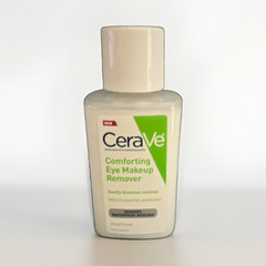 CeraVe Comforting Eye Makeup Remover Liquid, Removes Waterproof Mascara, 4 fl oz