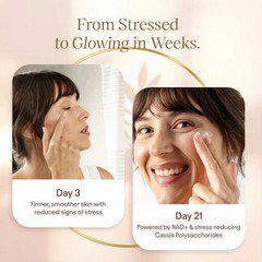 JIYU NAD+Anti-Aging Moisturizer 5X HA Stress Barrier Repair Hydrating Face Cream