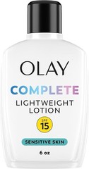 Olay Complete Daily Moisturizer SPF 15 Broad Spectrum Sunscreen Sensitive 6oz