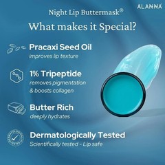 Alanna Night Lip ButterMask For Soft And Smooth Lips 15gm s844