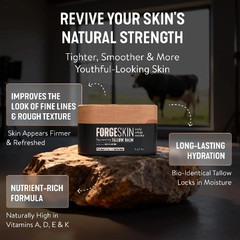 Forge Skin Men&rsquo;s Face Cream Beef Tallow Face Balm 50g