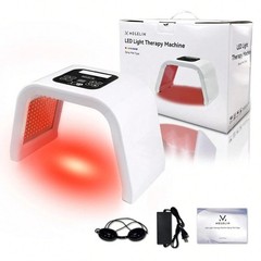 New 7-Color LED Face Neck Light Mask Home Skin Care Device 110V