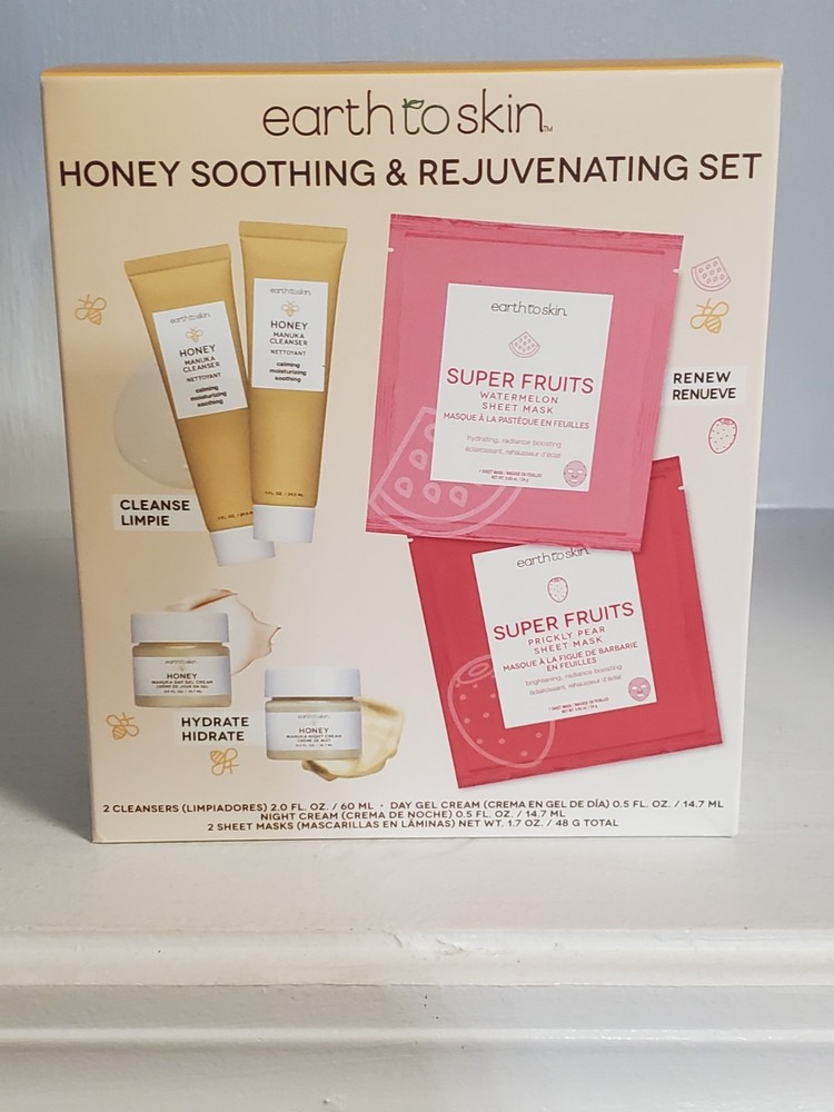 earth to skin Honey Soothing & Rejuvenating Set