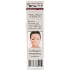 Prosacea ROSACEA GEL Relief: Redness Pimples Irritation MEDICATED HOMEOPATHIC