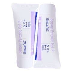Galderma Benzoyl Peroxide 2.5% Benzac AC 30GM for acne, pimples Pack of 2