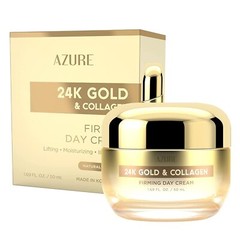 AZURE 24K GOLD&COLLAGEN FIRMING DAY CREAM LIFTING MOISTURIZING ILLUMINAT1.69FLOZ