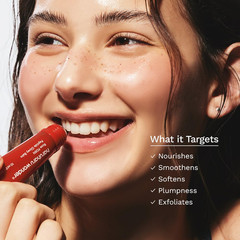 Wonder Rose PDRN Peptide Glowy Balm, Instant Moisture, Repairs Dry Cracked Lips,