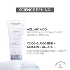 Bioderma Pigmentbio Foaming Cream Brightening Exfoliating Cleanser, 200 ml FS