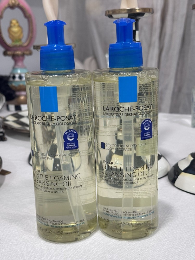 La Roche Posay Lipikar Ap+ Gentle Foaming Cleansing Oil Dry To extra Dry Skin 2