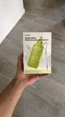 Beplain Mung Bean Pore Scaling Water Set 150mL Pads Sebum Scaler New