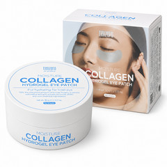 Tenzero Moisture Collagen Hydrogel Eye Patch 60 Sheets Korean Under Eye Mask
