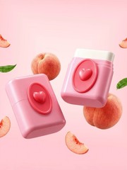 Mami Care Peach Tone Up Sun Stick SPF50+ PA++++ 9g UV Protection Made in Korea