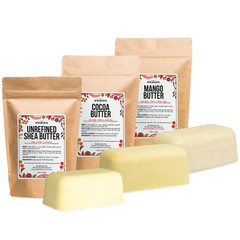 Better Shea Butter Set Of Raw Shea Butter Raw Mango Butter Unrefined Cocoa