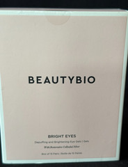 BeautyBio Bright Eyes Depuffing and Brightenning Eye Gels 15 Pairs NIB Sealed