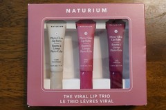 The Viral Lip Trio – Phyto-Glow Lip Balm With Shea Butter & Squalane, Sheer