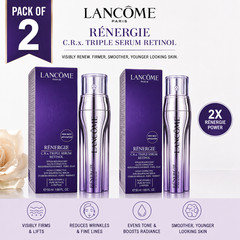 Lancome Renergie C.R.x Triple Serum Retinol 50ml 1.69oz Sealed Box Pack of 2 New