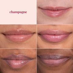 Burt&rsquo;s Bees Shimmer Lip Tint Set, Mothers Day 4 Count (Pack of 1), Champagne
