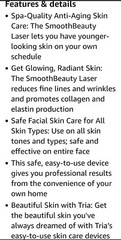 NEW Authentic Tria Age Defying / Smooth Beauty Laser, FDA cleared