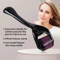 540 Titanium Microneedle Derma Roller Micro Needle Skin Care For Hair Loss Beard
