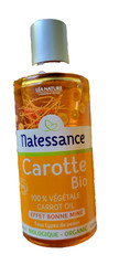 Natessence Organic Carrot Oil 100ml & 100% Pure Shea Oil 100 ml