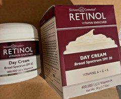 Skincare LdeL Cosmetics Retinol Vitamin Enriched DAY CREAM SPF-20 (1.7 oz) NIB