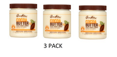 3 PACK Queen Helene Cocoa Butter Crème Face & Body Lotion for Dry Skin, 15 oz