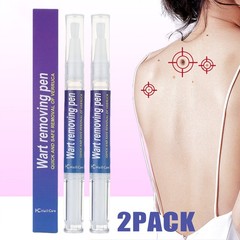 2*5ml Warts Removal Pen Eliminate Wart Pen Filiform Warts Flat Warts Remove US