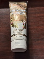 Christmas Cookie Bath and Body Works Body Lotion 8 oz Opened